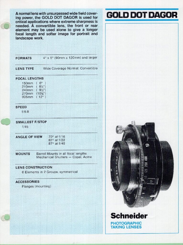 thumbnail of Gold Dot Dagor (EN)