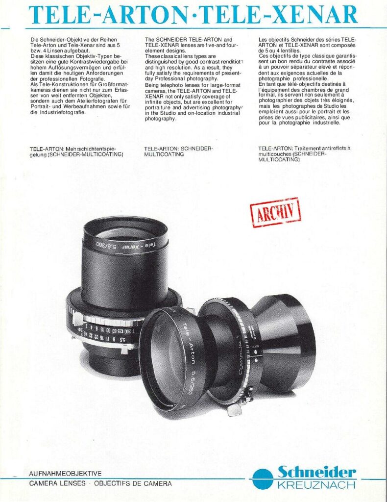 thumbnail of Tele-Arton und Tele-Xenar 1983 (DE EN FR)