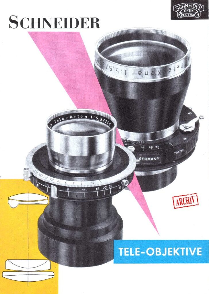 thumbnail of Tele-Arton und Tele-Xenar  1956 (DE)