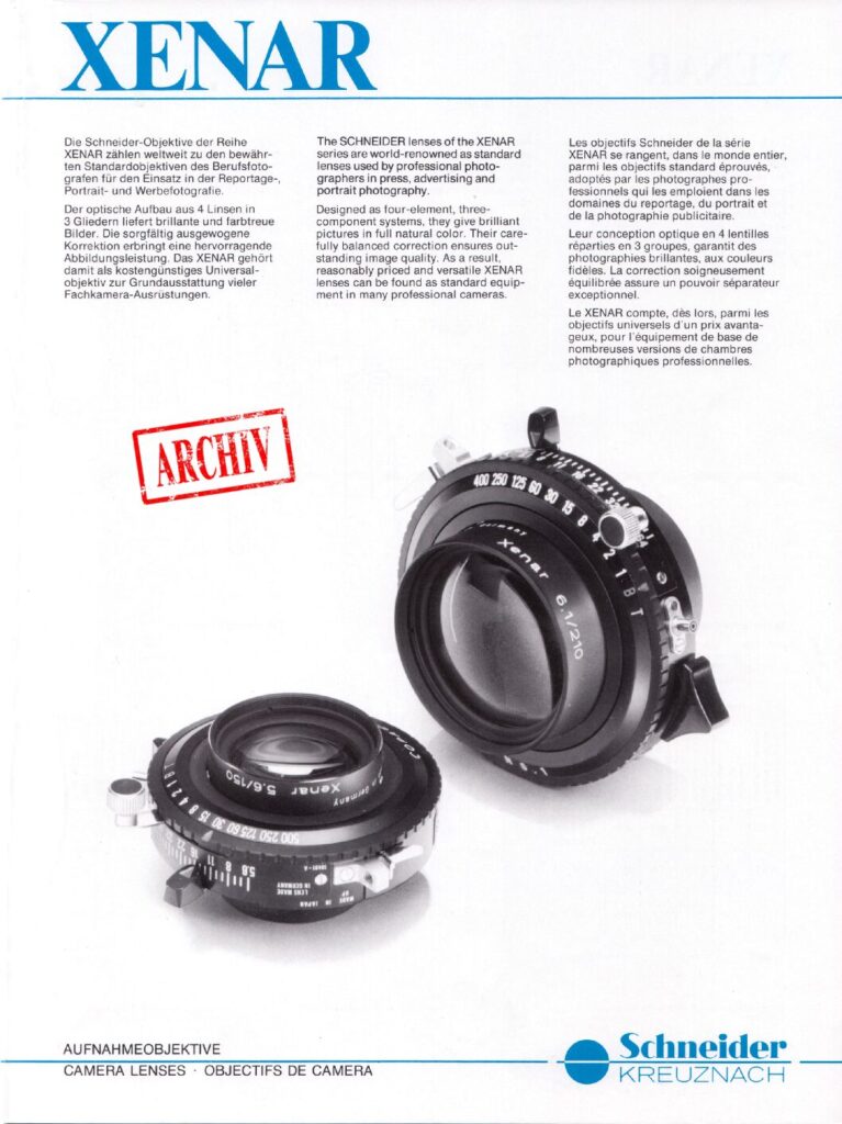 thumbnail of Xenar 1991 (DE EN FR)