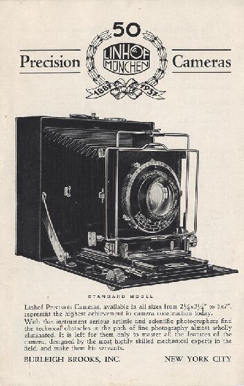 thumbnail of Linhof Katalog 1937