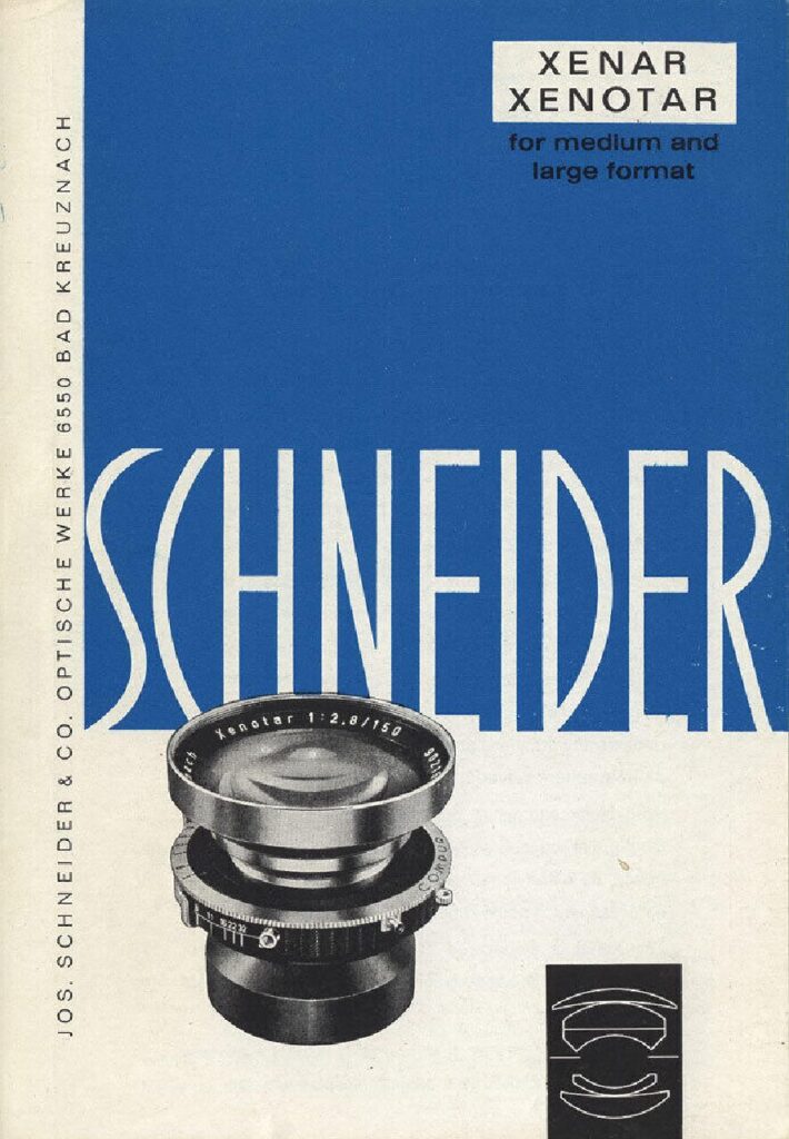 thumbnail of Xenar Xenotar 1969